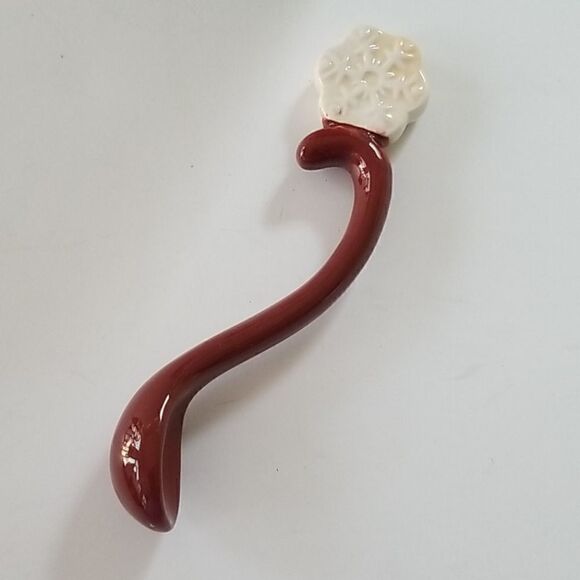 Cracker Barrel 'Christmas Quilt' Winter Mug and Spoon Set - Picture 5 of 9